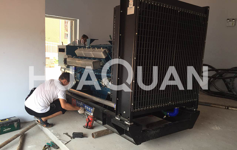 英國550kW發(fā)電機(jī)組電站項目