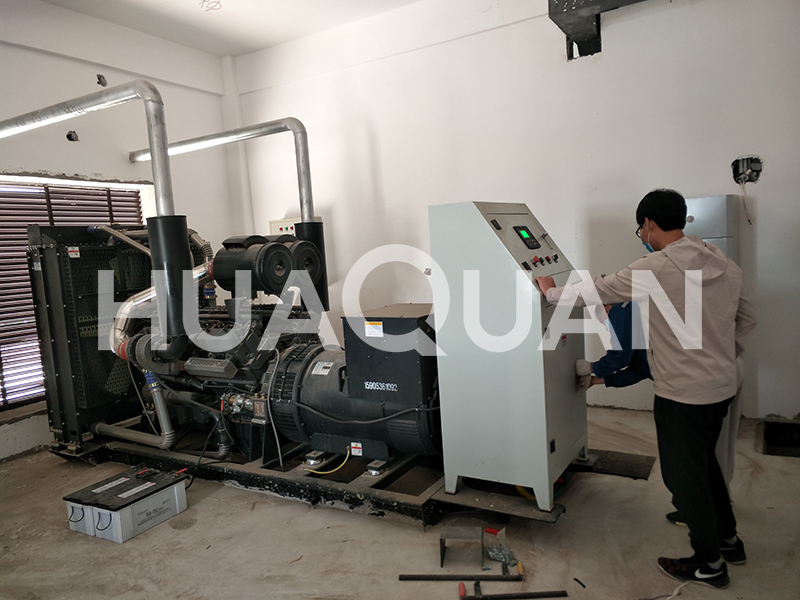 美國650kW發(fā)電機組電站項目